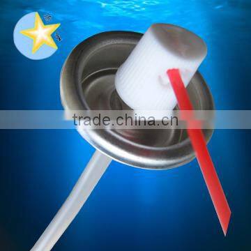 spray carb cleaner aerosol valve with actuator