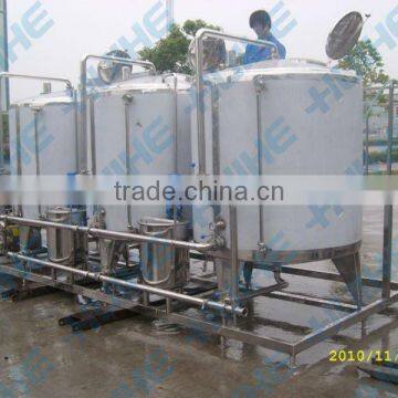 Split CIP cleaning system