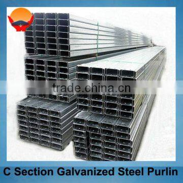 China Honglu Building Materials Galvanized Purline