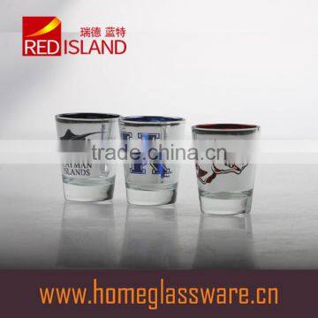 50ml Shot Glass Frosted Cup With Customized Decal Printing photo-4