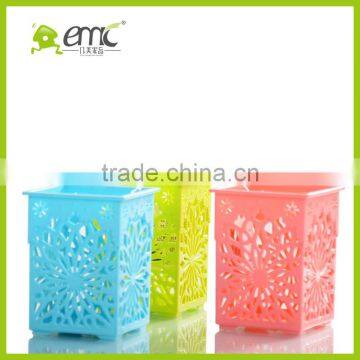 Emc Plastic Square Mini Pen Holder, Mini Desktop Organizer, Mini Pen Holders photo-5