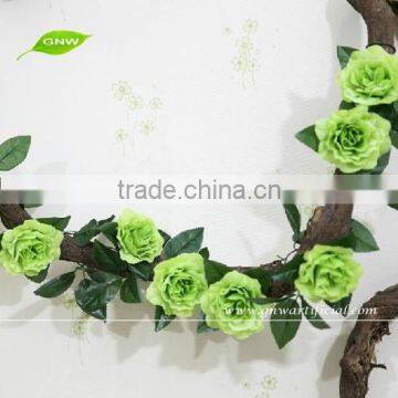 Wholesale Christmas Garland Artificial Flower Vine for Wedding Decoration FLV10 GNW photo-3