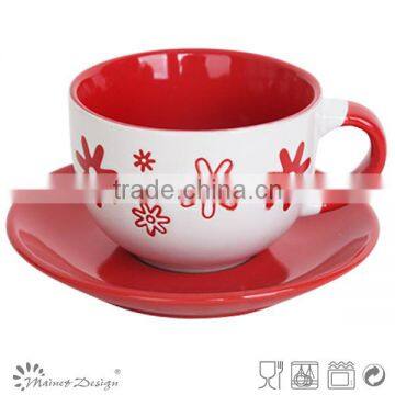2016 Wholesale Cute Cup&saucer Stoneware Cute Cup and Saucer photo-5