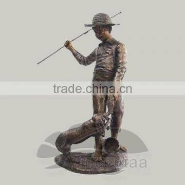 Boy Fishing Fountain VSF-N013A photo-4