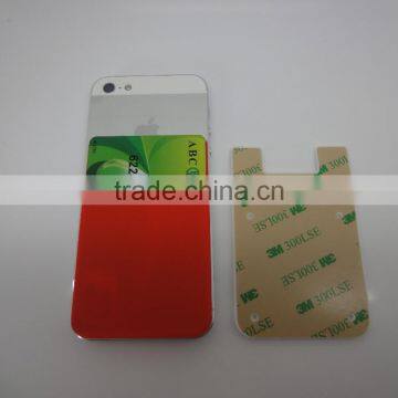 3M Sticker Silicone Smart Wallet for Cell Phone/mobile Phone Pouch photo-6