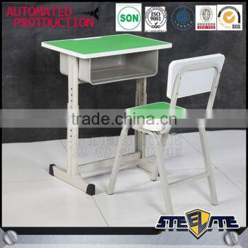 Primary School Classroom Furniture Table Children Height Adjustable Student Learning Desk Chair Set