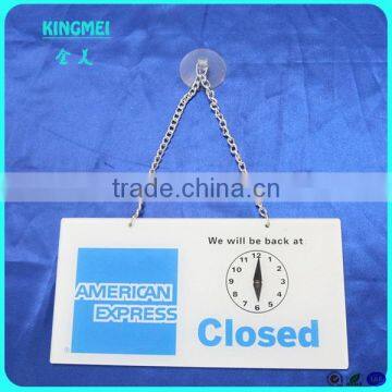 Kingmei Screen Printing Acrylic Table Card Display Sign for Medical Ruler,printing Plastic Plate photo-4
