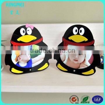 Black Penguin Shaped Acrylic Photo Frame With Screw photo-3