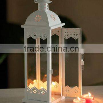New 2017 White Vintage Style Moroccan Lantern Candle Holders photo-3
