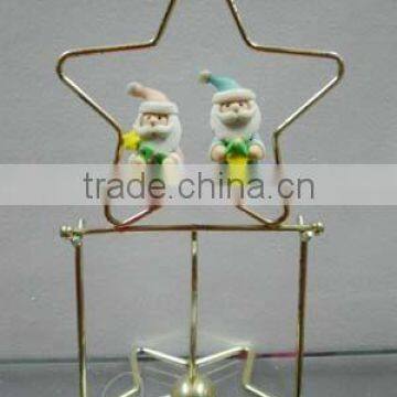 Acrylic Decorative Snowman Balance Mobile Desk Toys photo-3