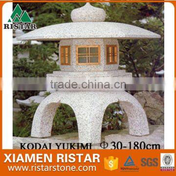 Yukimi garden granite stone lantern Japanese style