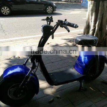 2017 800w-2000w motor electric citycoco scooter with Intelligent Brushless Controller