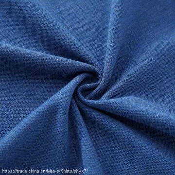 Yixigeluo Summer Men's Short Sleeve T-shirt, Explosion T-shirt, Men's Lapel, Pure Color, Father, Father, T-shirt photo-5