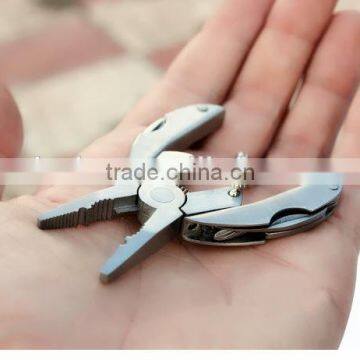 Promotional Gift Mini Multifunction Folding Plier with Key Chain