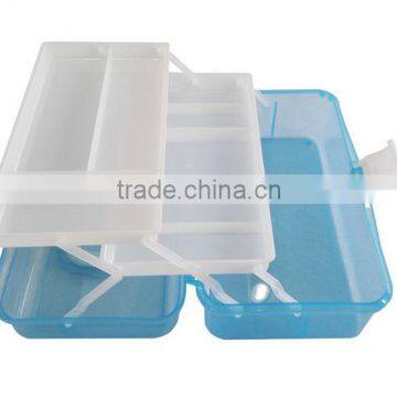 2017 Hot Selling Art Tool Container Box, Caddy Box With Tiered Compartments, Plastic Tool Box photo-3