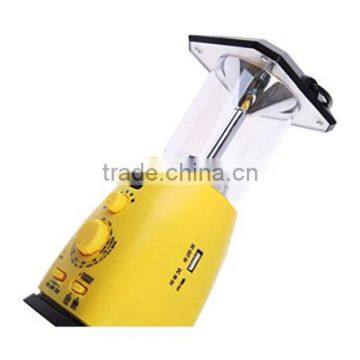 Solar Hand Crank Dynamo Camping Tent Lantern Lamp Am/fm Radio 8led Phone Charger photo-3