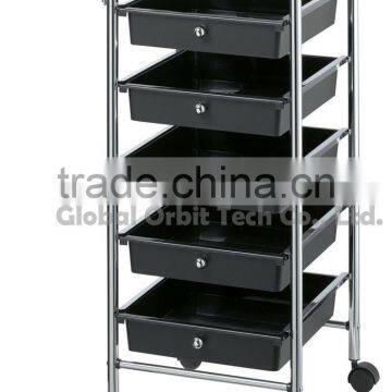 Kitchen Trolley,housekeeping Trolley,beauty Salon Drawer Plastic Trolley photo-3