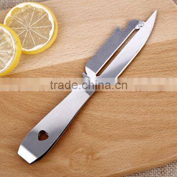 Factory Price Full Stainless Steel Teethbrush Style Multifunctional Peeler photo-4