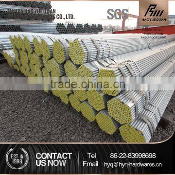 pre-galvanized round pipe weight painted scaffold steel props