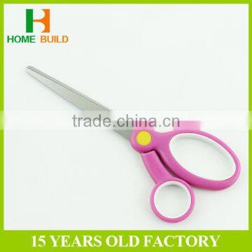 Factory Price HB-S7009 7" Stationery PP+TPR Big Handle Soft Grip Scissors photo-4