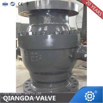 Carbon Steel 2pc Flange Trunnion Mounted Ball Valve photo-5