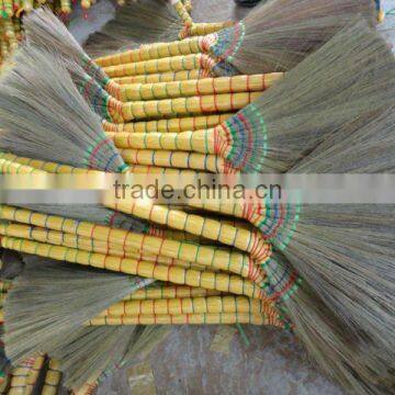Hot Sale India Grass Broom With Stick photo-2