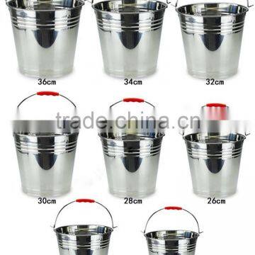 Wholesale Metal Bucket Stainless Steel Champagne Bucket With Lid photo-5