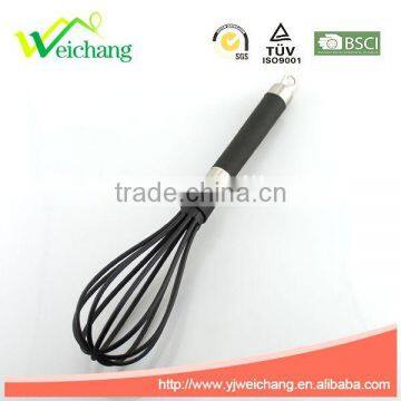 WCKT605A Premium Nylon Utensils Egg Whisk Cooking Utensil Gadgets Set With TPR Handle (Multi-color) photo-2