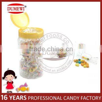 Gift Pack Bow Tie Container Cube Chinese Bubble Gum photo-2