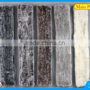 High Quality Knitted Rex-Rabbit Scarf photo-3