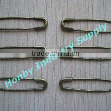 Traditional U shape hang tag safety pin for garment tags