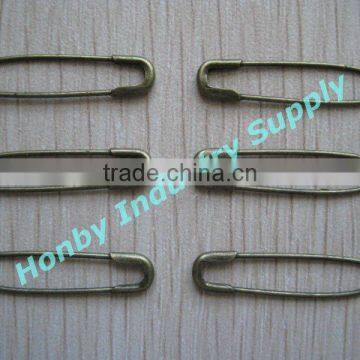 Traditional U shape hang tag safety pin for garment tags