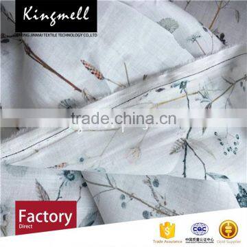 Custom Plain Colour Printed 100% Ramie Fabric for Clothes photo-4