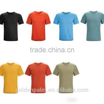 clothing factories in china mesh 100% polyester t shirt sports custom, gym apparel, gym tshirt