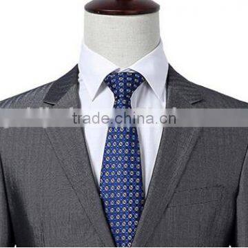 Men Suits For Wedding Blazer Latest Coat With Pant Silver Dark Grey Costume photo-3