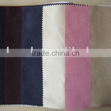 PU coating suede/imitation lamb fur bonding fabric