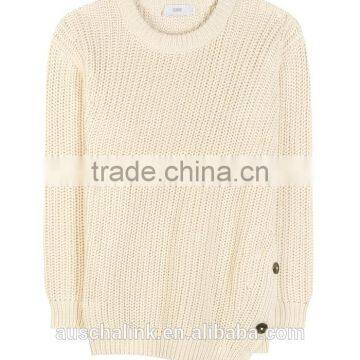 Fashion Design Elegant Girls South 100% Cotton Sweater photo-4