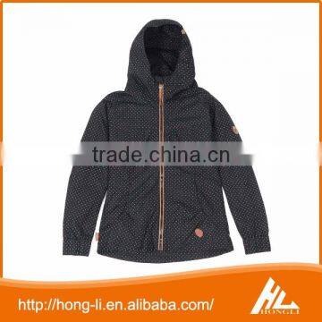 Custom 100% Polyester Woven Long Winter Wind Breaker Jacket photo-3
