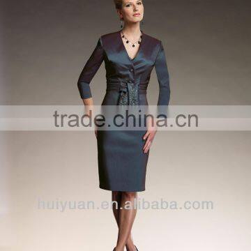 tea length mother of the bride jacket dress