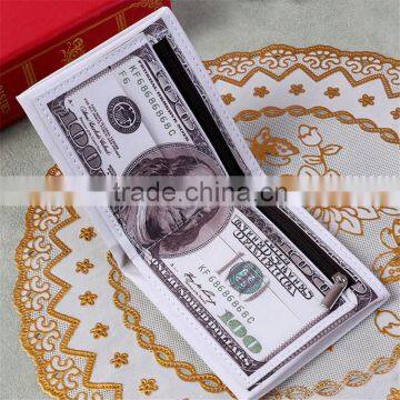 Wholesale New Design Dollar Shaped Pattern Fashion and Cheap Leather Wallet Student Wallets photo-2