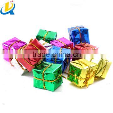 Newest Colorful Christmas Tree Ornaments Hanging Small Gift Package photo-5