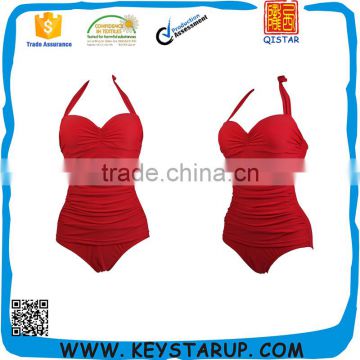 Hottest Plus Size Red Color Women Swimwear