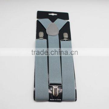 Custom Solid Color Elasticity Suspenders Cheap China Made photo-6