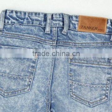 OEM/Wholesale HIGH-END100% Cotton In-style Kids Jeans photo-4