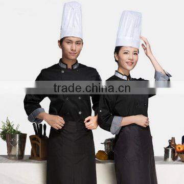 Custom Trendy Restaurant Mens Work Uniforms for Work /bakery Uniforms photo-4