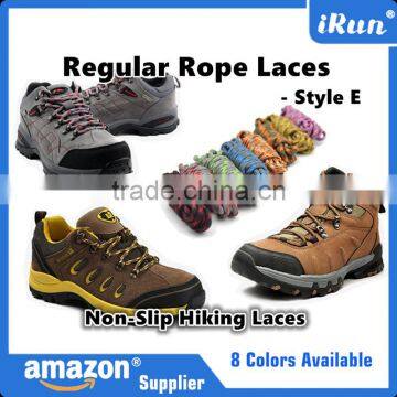Top Quality To Sale Non-Slip Hiking Rope Laces - Runner Hiker Sneaker Yeezy Rope Shoelaces - Retail Packaging - Purple/Blue/Pink photo-6