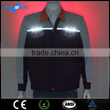 Luminous hi Vis Waterproof Reflective Men Brand Jacket photo-5