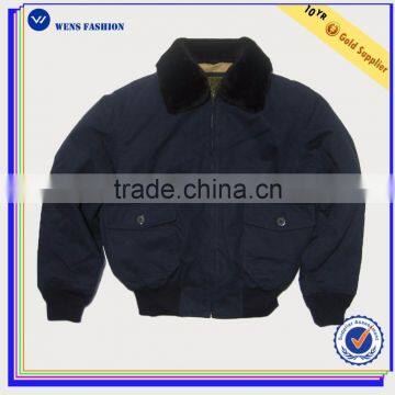 Winter Men Jacket Factory Directly Polyester Spandex Jacket Bomber Jacket Men