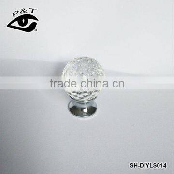 30MM Crystal Ball Door Handle Wardrobe Handle Decorations