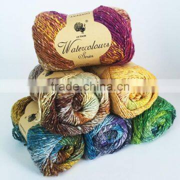 Beautiful Colorful Polyester Blended Yarn photo-6
